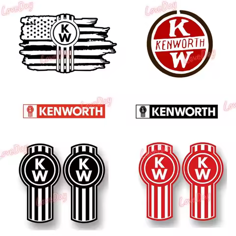 Vinyl Kenworth Logo Sticker Decals 18 Wheel Truck Decal Car Decorative Stickers