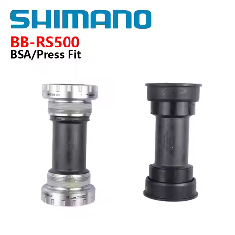 Shimano RS500 Bottom Bracket BB-RS500 BSA Fits 68/70mm BB-RS500-PB Press-Fit Fits 86.5mm For Road Bi