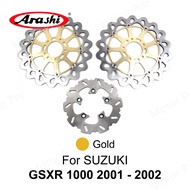 CVBGF Arashi สำหรับ SUZUKI GSXR1000 2001 - 2021 CNC ด้านหน้าโรเตอร์จานเบรคหลังชุด GSXR GSX R 1000 GS
