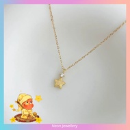 Twinkle Twinkle S925 Star Necklace Necklace Women Necklace Rantai Leher Perempuan Rantai 925 Silver 