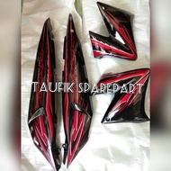 COVER BODY SAMPING DAN SAYAP YAMAHA VIXION LAMA / BODY SAMPING DAN SAYAP MOTOR VIXION OLD WARNA HITA