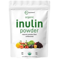 Micro Ingredients, Organic Inulin Powder, Unflavored, 2.2 lb (998 g)