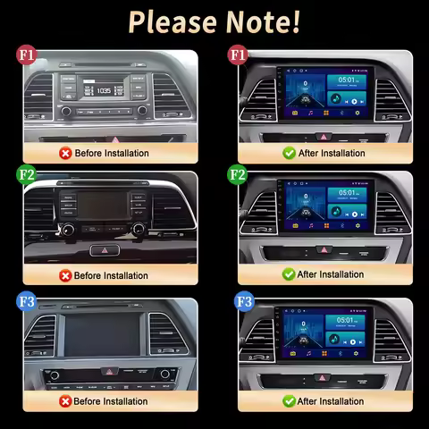 Android For Hyundai Sonata 7 LF 2014-2020 Car Radio Multimedia system 4G GPS Wireless BT Carplay CPU