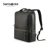 WDH/NEW💎Samsonite/Samsonite Multi-Functional Backpack Fashion Business Backpack Computer Bag Cowhide Men's Bag BC9 DOAK