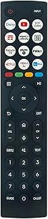 AULCMEET ERF2N36 Replacement Voice Remote Control Compatible with Hisense ERF6B64H T264041 65U8QFTUK