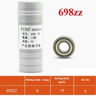 ️Bearing 698ZZ (8x19x6mm) – Bearing with 2 Dustproof Iron Caps, Smooth Rotation, Good Strength