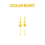Goldheart 999 Pure Gold Floral Earrings​