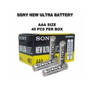Sony New Ultra AAA Battery (1 BOX-40 PCS) R03-NUP2A