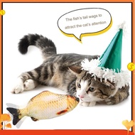 Cat Toy Flopping Fish, Electric Moving Fish Toy Realistic Simulation Wagging Fish Pet Toy  Fish Kitt