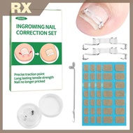 1/2 Set Ingrown Toenail Corrector Tools Pedicure Recover Embed Toenail Treatment Foot Care Correctio