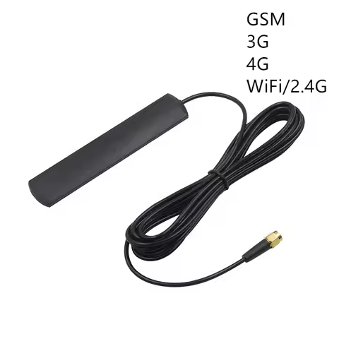 GSM GPRS 3G 4G WiFi Patch Antenna 1.5m 3m Cable Glue Full Frequency High Gain 3dbi Vehicle Communica