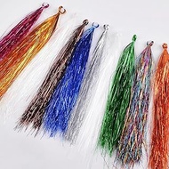 Fishing Teasers -12/18pcs Squid Teaser Fishing Mylar Flash Fishing Teaser Tail Fishing Teaser for Fl