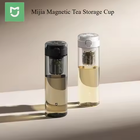 Mijia Magnetic Tea Storage Cup 800ML Large Capacity One Click Pop Up, Strong or Weak as You Like