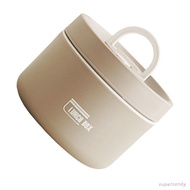 Thermal Lunch Box with Lid Round Stainless Steel Bento Boxes with Air Valve for Refrigerator