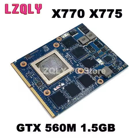 K000127390 PGRAA LS-7191P For TOSHIBA QOSMIO X770 X775 GTX 560M GTX560M 1.5G GDDR5 VGA Video Card Bo