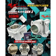 HI POWER CERAMIC RACING BLOCK Y16ZR  63MM 65MM