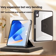 For Samsung Galaxy Tab S9 FE PLus Case 360 Rotating Stand Tablet Cover For Samsung Galaxy Tab S9 Plus S9 FE S8 + S7 Plus A9 Plus S6 Lite With Pen Slot