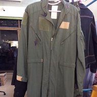 Military Bear Suit Fashion Mechanic's Long-Sleeved Cool American Pilot Size R 36 Second-Hand