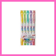 uni Mitsubishi Pencil Highlighter Propus Window Soft Color 5 Colors PUS102T5CS