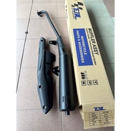 YAMAHA EZ115 STD EXHAUST PIPE ASSY MUFFLER ASSY WITH PROTECTOR