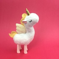 獨角獸發條公仔 - 黃翅小白