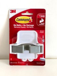 100% 全新 3M Command 超強力無痕拖掃把掛勾夾  100% New 3M Command Broom Gripper Holder