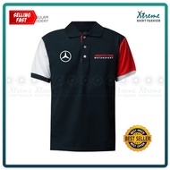 G Polo T Shirt Sulam AMG Motorsport Mercedes E63s C43 Coupe Baju Lelaki Casual Cotton Fashion Embroi