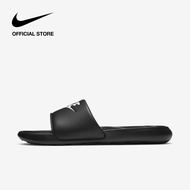 Nike Mens Victori One Slides - Black ไนกี้ รองเท้าแตะผู้ชายแบบสวม วิคตอริ วัน - สีดำ