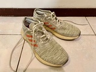 Adidas Pure Boost 灰白橘（尺寸27 / US 10）