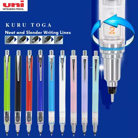Japan Stationery 1pcs Uni Mechanical Pencil M5-559 Rotary lapices 0.3/0.5/0.7mm Kuru Toga ADVANCE pe