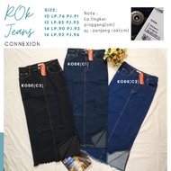 CONNEXION JEANS SKIRT