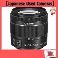 Canon Standard Zoom Lens EF-S18-55mm F4.0-5.6IS STM APS-C Compatible Pre-Owned GentlyUsed GoodCondit