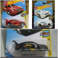 Hotwheels'16 Cadillac ATS-V R (First Edition Black, White & Red) *racing *sporty