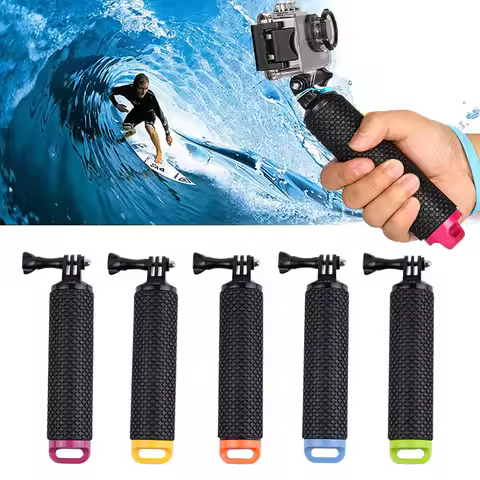 Float Hand Grip Buoyancy Rod Pole Stick Monopod Tripod for Gopro Hero 8 7 6 5 4 3 Xiaomi Xiomi Yi 2