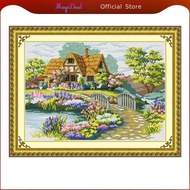 [MagiDeal] Counted cross stitch set, embroidery pattern `` garden '' embroider cross stitch