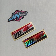 Yamaha 70th Anniversary Emblem Sticker