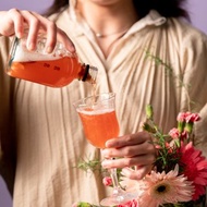 茗茗康普茶香檳 永續精品康普茶 輕盈養顏小禮盒 養氣玫瑰 巨峰葡