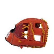FBT Softball Gloves ถุงมือซอฟบอล I-Web 11.25 นิ้ว หนังแท้ Orange 74428