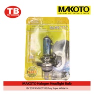 MAKOTO Halogen Headlight Bulb / 12V 35W H4 / SUPER WHITE