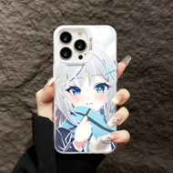 Ốp Lưng Điện Thoại Di Động Màu Bạc Nhiều Màu Blue Archive Sand Wolf Black Hole Cho iPhone 16 pro Max