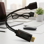 HDMI to DisplayPort Adapter Cable 4K 60Hz 2K 120Hz for PS5 Xbox PC  Kabel Penyesuai HDMI ke DisplayP