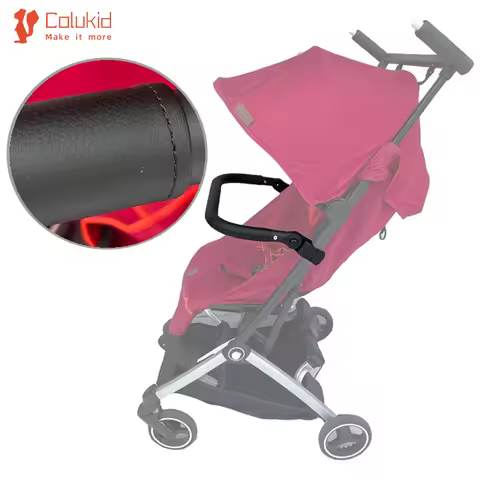 COLU KID® Baby Stroller Accessories Bumper Bar PU Leather Armrest Handlail Crossbar For Cybex Libell