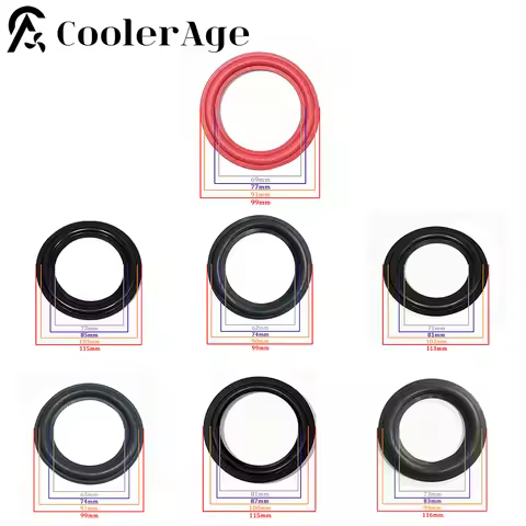 4''/4.5'' Inches Speaker Foam Repair Suspension Surround Folding Ring Full Range Woofer Speaker Repl
