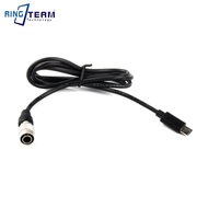 For ZOOM F4 F8 F8N Recorder Power Cord Type-c Adapter Cable To Hirose 4-pin 6-pin Plug Power Supply 