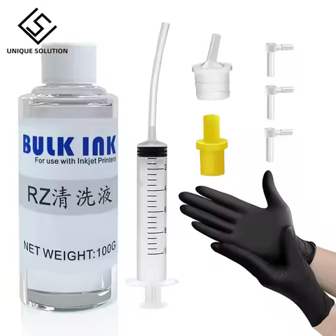 Printhead Cleaning Kit for Inkjet Printers Canon/Brother/Epson/HP 8600 5520 4620 6520 6600 Pro100 67