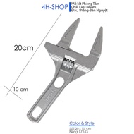Bathroom wrench, aluminum metal, size 10 x 20 cm, opening up to 68mm Piece essential items in every 