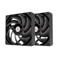 Thermaltake 曜越 鋼影TOUGHFAN 14 Pro高風壓14cm系統散熱風扇 (2入) 系統風扇類