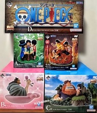實體店預訂 <日版> 日本直送  一番賞 海賊王 戲劇性的回憶 路飛 艾斯 薩波 Luffy Ace Sabo 暴君熊 波妮 邦尼 Bonney PONY 魯夫 薩烏洛 羅賓 onepiece one