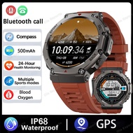 GPS Smart Watch AMOLED 5ATM Waterproof Built-in Dual-band GNSS Compass Military Sports Smartwatch Me