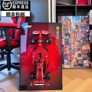 Building Block Racing Car Wall Display Frame42207Ferrari F1 Red Formula Racing Car Wall Hanging Back